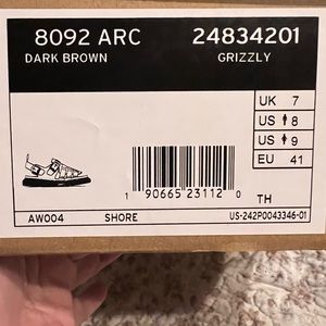 Adults Dr.Martens 8092 Brown Sandals Grizzly